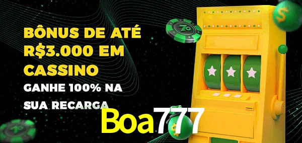 Boa777 melhor bônus de depósito